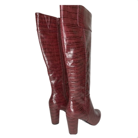 JNY | croc print boots - Picture 3 of 7